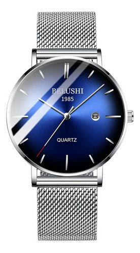 Reloj De Cuarzo Con Fecha Impermeable Belushi