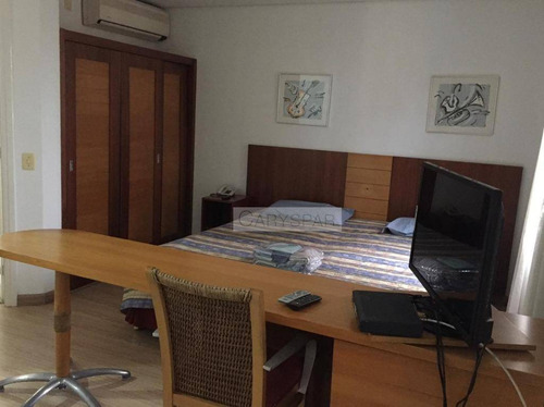 Imagem 1 de 30 de Flat Em Moema - Locação Ou Venda - Fl4577
