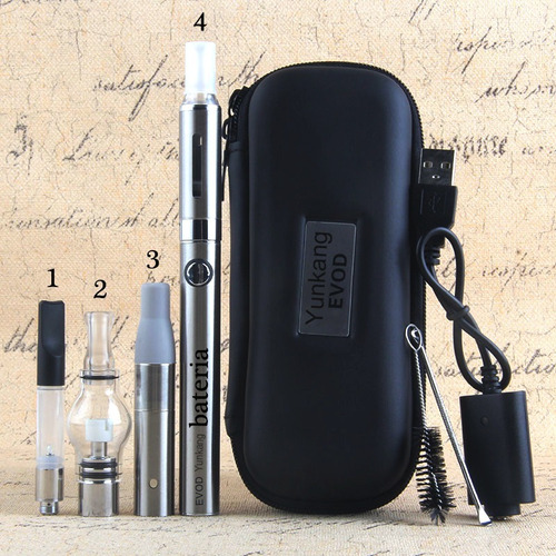 Kit De Cigarrillo Electrónico Vaporizador 4 En 1 + Esencia