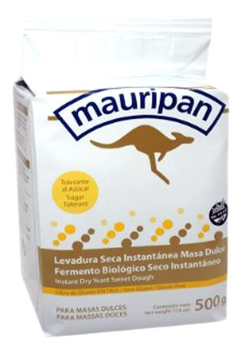 Levadura Seca Instantanea Mauripan X 500gr