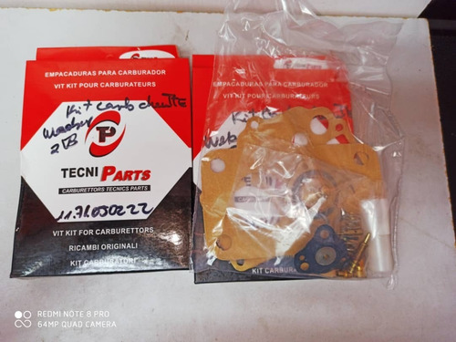 Kit De Carburador Chevette 2 Bocas Weber