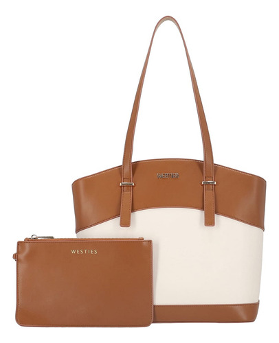 Bolso Tote Para Mujer Westies Beige Multi Hblagoonwe Color BEIGE/MULTI
