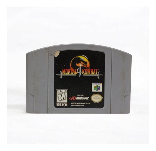 Jogo Mortal Kombat 4 Nintendo 64 (Usado)