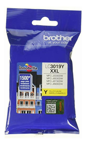 Brother Lc3019y Super High Yield Ink Cartridge Yellow 1 Pack