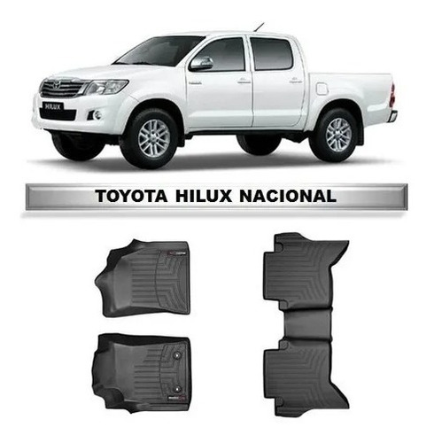      Alfombra Weathertech Hilux Kavak 2011-2020