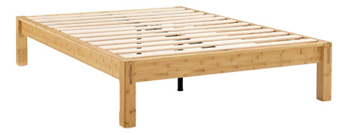 Base De Cama Solteiro King, Luuna, Madeira De Bambu
