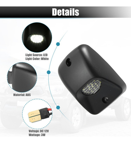 Luces De Matrícula Led 2pzs Para Toyota Tacoma 1995-2004