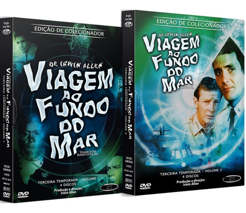 Dvd Viagem Ao Fundo Do Mar - 3º Temporada Completa, 8 Discos