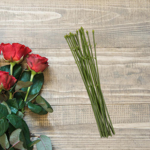 50 Unidades De Tallos De Flores Artificiales Para Hacer Tú M