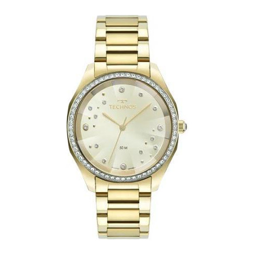 Relógio Feminino Technos Crystal Dourado 2036mmg/1x