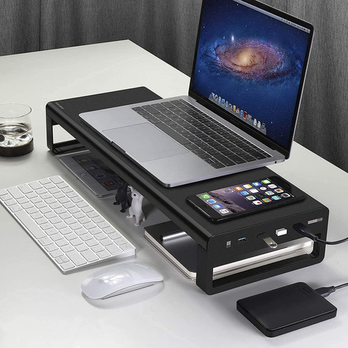 Usb 3.0 Soporte Para Monitor De Aluminio Soporte Vertic...