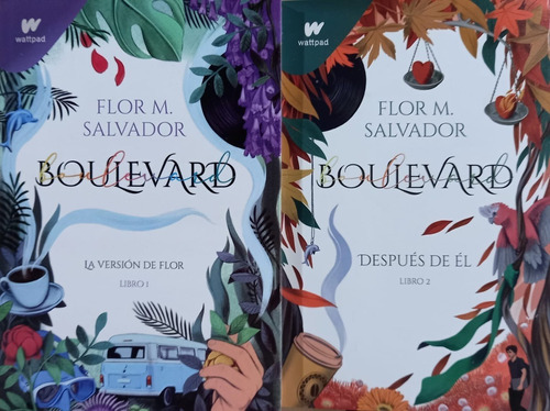 2 Libros Boulevard  Libro 1 Y 2  Flor M Salvador  Oiuuuys