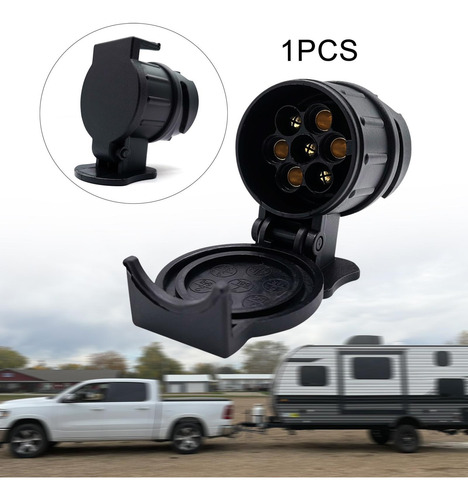 Adaptador De Enchufe Para Remolque De 13 Pines A 7 Pines,