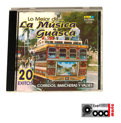 Cd Varios Artistas - Lo Mejor De La Música Guasca - 