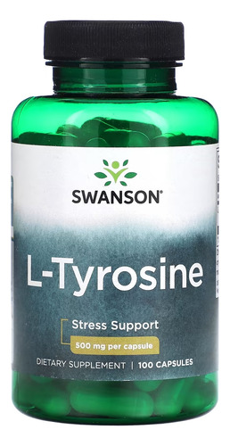 L-tyrosine 100 Cápsulas Swanson