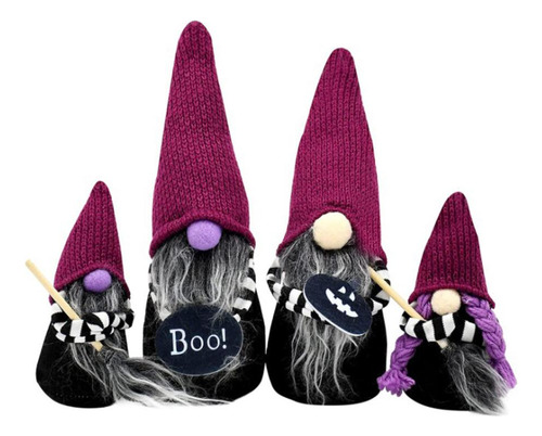 Muñecas De Peluche Con Forma De Enano Brujo Para Halloween,