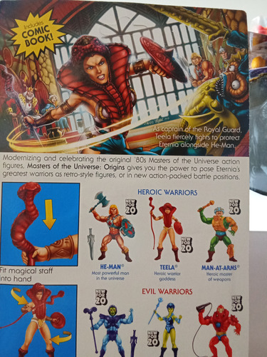 Teela New For 20 - Masters Of The Universe (Usado)