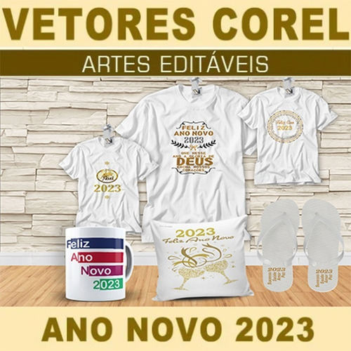Artes Reveillon 2023 Estampas Em Tnt