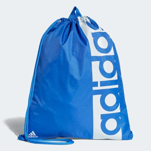 Bolsa Sacola adidas Gym Bag Linear Performance Azul Cf5014