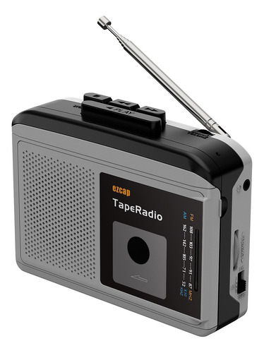 Conjunto De Rádio Jack Fm Ezcap233 Leitor De Fita Cassete Po