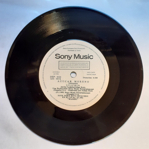 Vinilo Simple - Azucar Moreno (besame Mucho) (Usado)