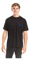 Comprar Remera Rusty Competition Negra\u002Fazul - Tienda Rusty