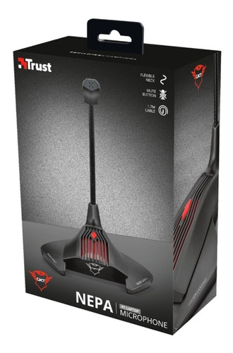 Imagen 8 de 9 de Microfono Gamer Trust Nepa 3.5mm Pc Notebook