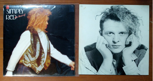 Simply Red The Best 1989 Disco Lp Vinilo Brasil