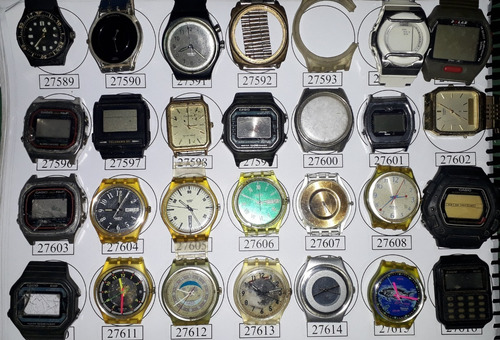 Lote 99 Sucatas Casio E Outros- Máquina Do Tempo
