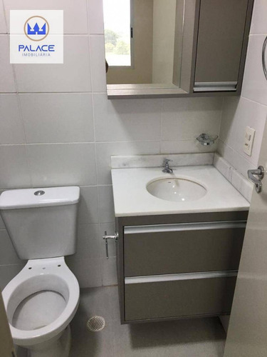 Apartamento Com 2 Dormitórios Para Alugar, 69 M² Por R$ 1.000,00/mês - Parque Conceição Ii - Piracicaba/sp - Ap0724