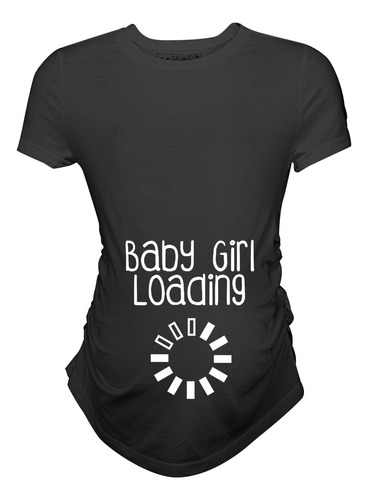 Playera T-shirt Embarazo Maternidad Baby Girl Loading