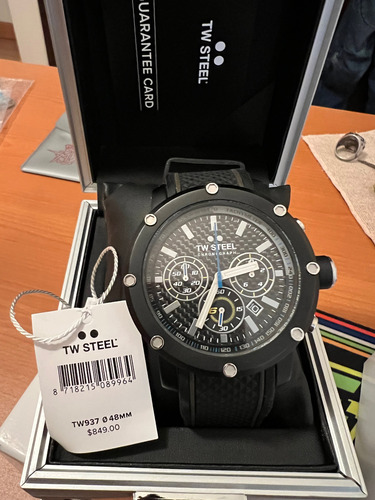 Reloj Tw Steel Valentino Rossi Negro Negro Negro (Usado)