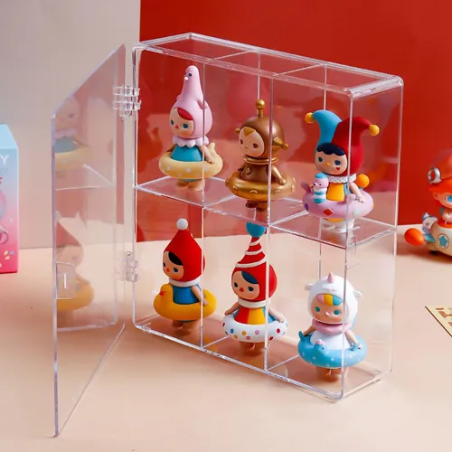 Nuevo Estante De Exhibición De Figuras De Acción 6 Rejillas