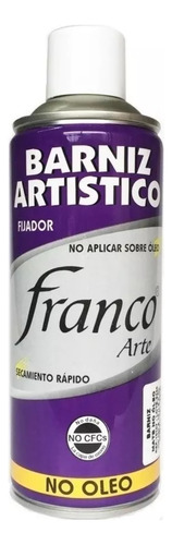 Barniz Artístico (fijador) No Óleo Franco Arte