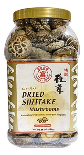 Fuyuki - Champinones Secos Shiitake Secos, Hongos Deshidrata