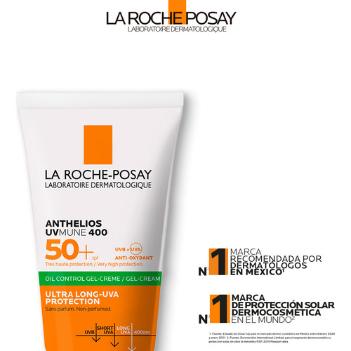 Protector Solar La Roche-posay Fps50+ Gel Cream 50 Ml