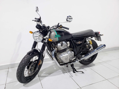 Royal Enfield Interceptor 2023 Cinza