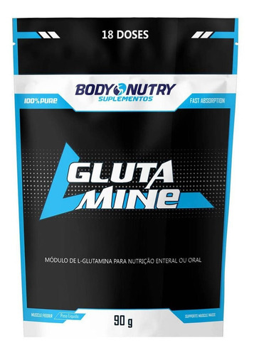 L-glutamine - 90g Refil - Body Nutry Suplementos