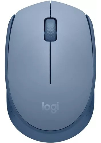 Mouse Inalambrico Logitech M170 Azul/gris  