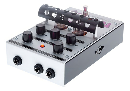 Pedal Ecualizador Valvular Electro Harmonix Tube Eq Color Plateado/Violeta