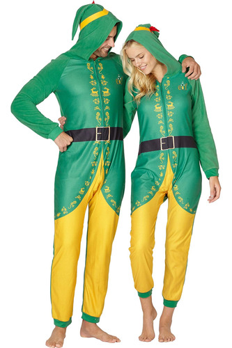 Intimo Elf The Movie Conjunto De Pijama De Una Pieza Para Mu