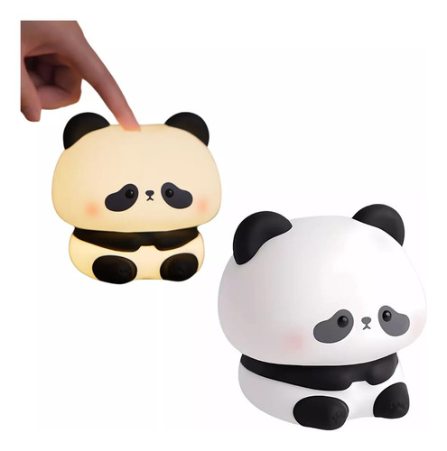 P Lámpara Panda, Suave Al Tacto, Lámpara De Silicona