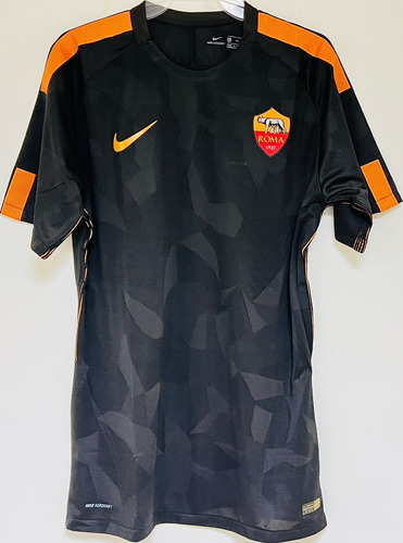 Jersey Roma 2018 Tercero Negro Versión De Juego