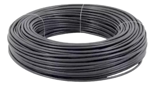 Rolo 100 Metros Cabo Flexível 750v 2,5mm Preto Sccable