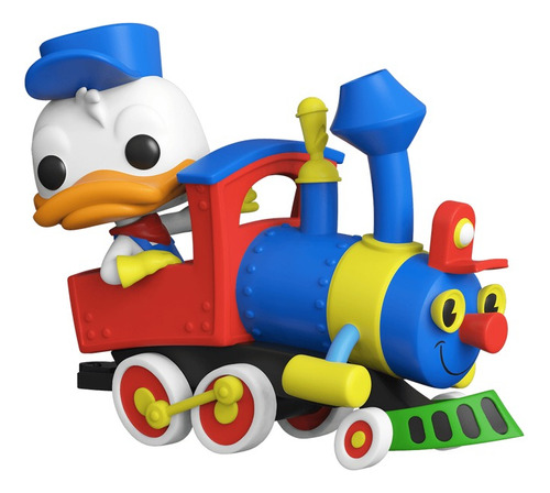 Funko Pop: Disneyland 65 Aniversario Pato Donald Tren (01) 