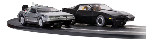 Scalextric 1980s Tv - Back To The Future Vs Knight Rider Rac