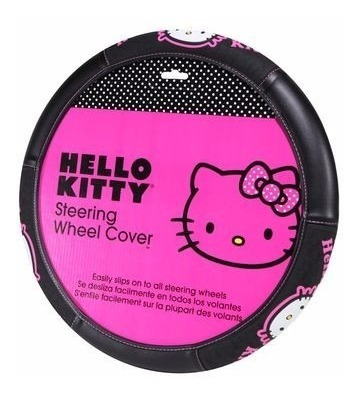 Padrisimo Cubierta Para Volante Rostro Hello Kitty Original