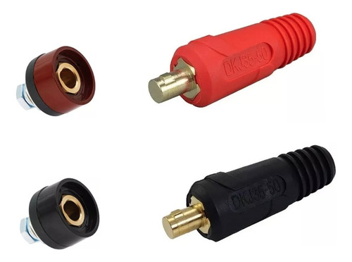 Bornes Conector De Soldadora Inversor 1/2 Pulgada 2piezas