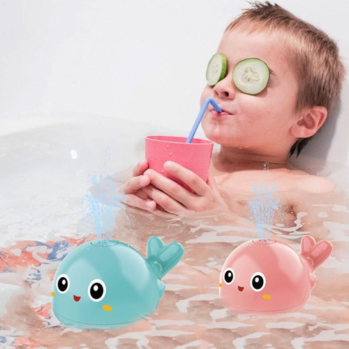 Spraying Whale Toy Juguetes Para Niño, Pulverización De Agua