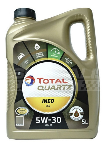 Aceite De Motor Quartz Ineo Ecs 5w30 Total 10 Lt